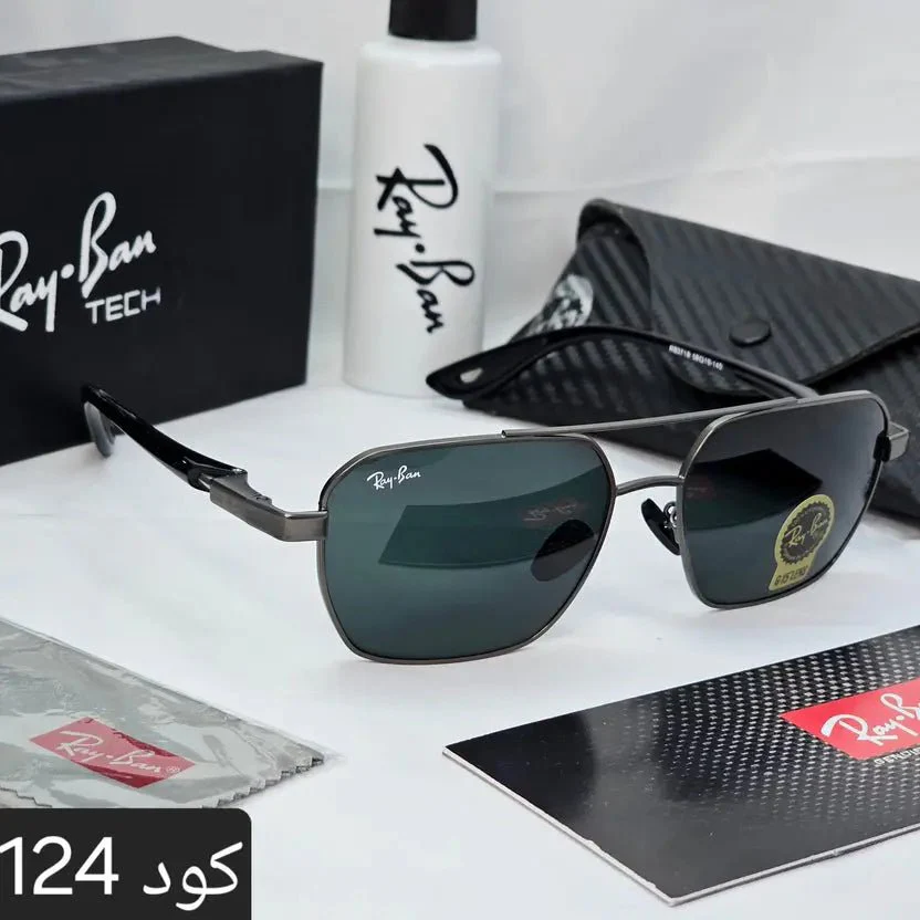 ريبان مربعة مضلعة بعدسات زجاج  تريند 2026 - Image 4