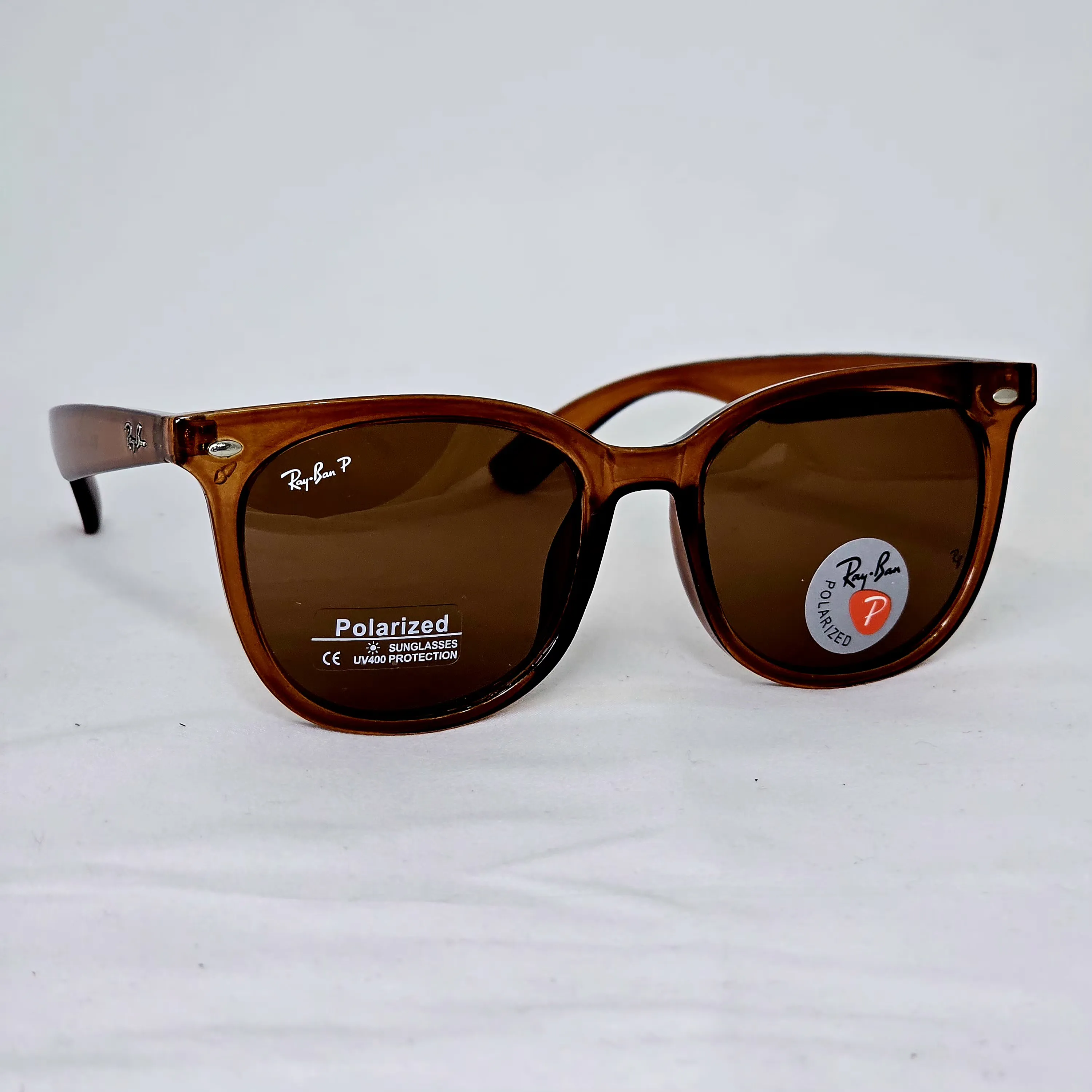 نظارة ري بان R4567 Polarized - تصميم "أوفر سايز" عصري بعدسات بولارايزد وحماية UV400 - Image 4