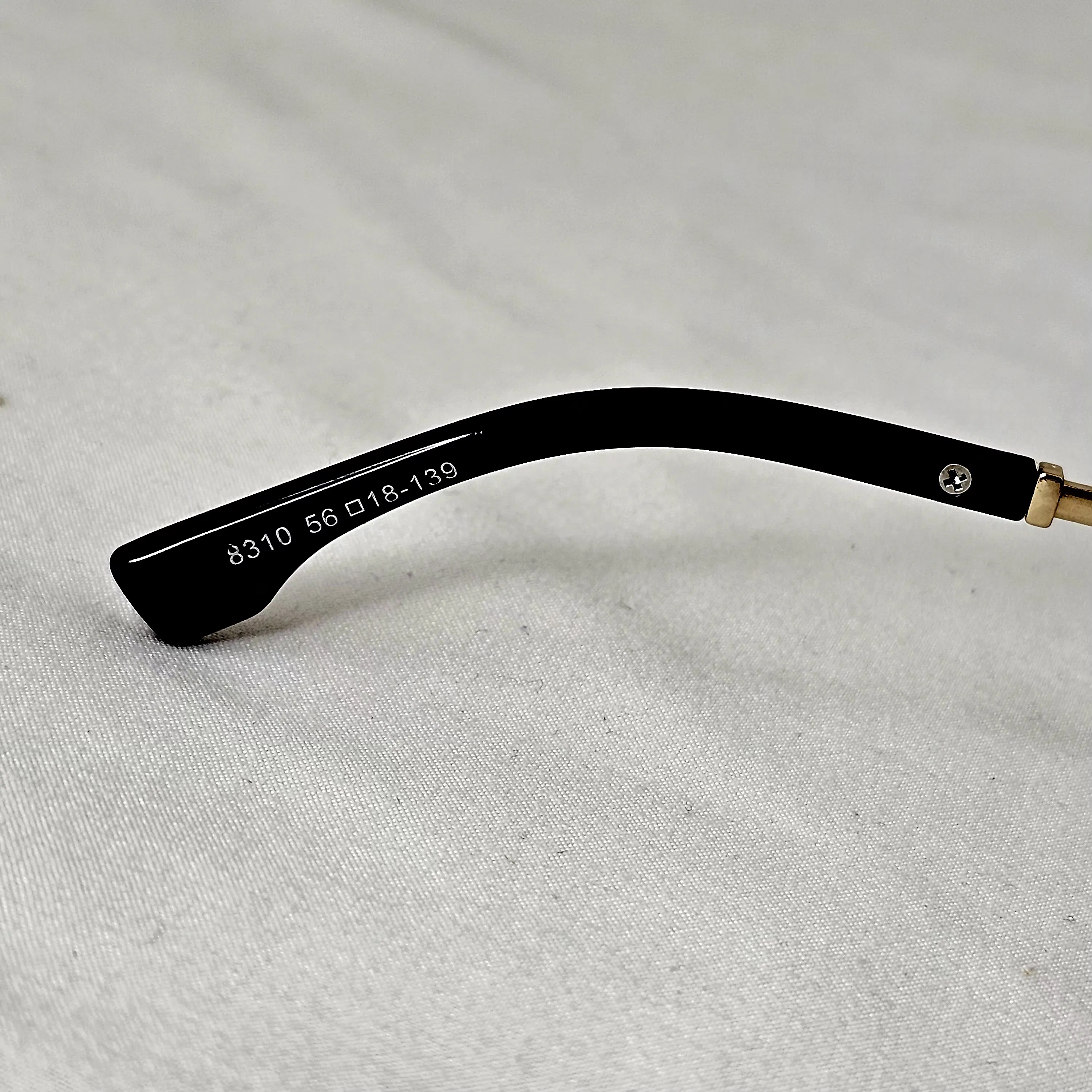 Burberry Check Detail Square Sunglasses - Image 5