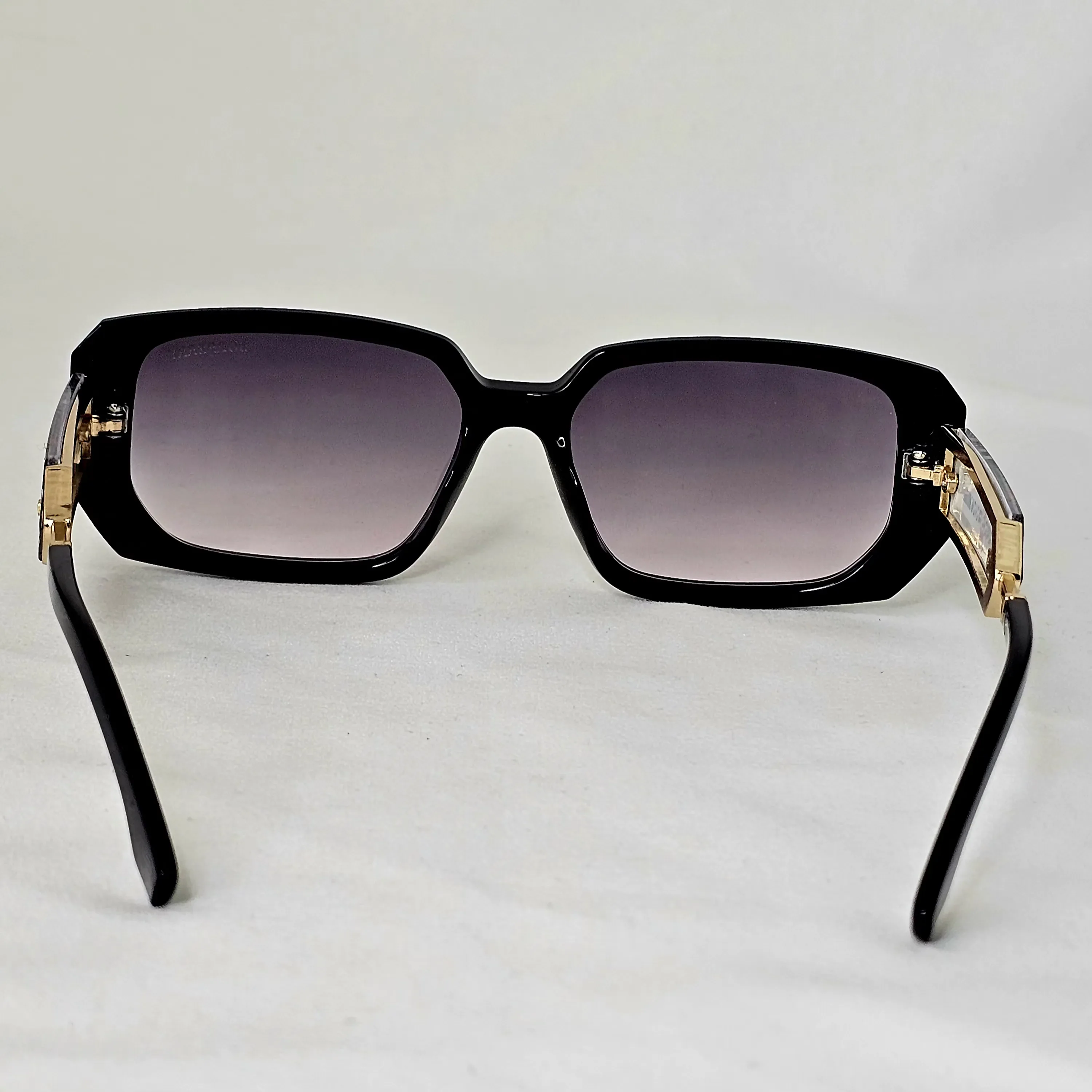 Burberry Check Detail Square Sunglasses - Image 8
