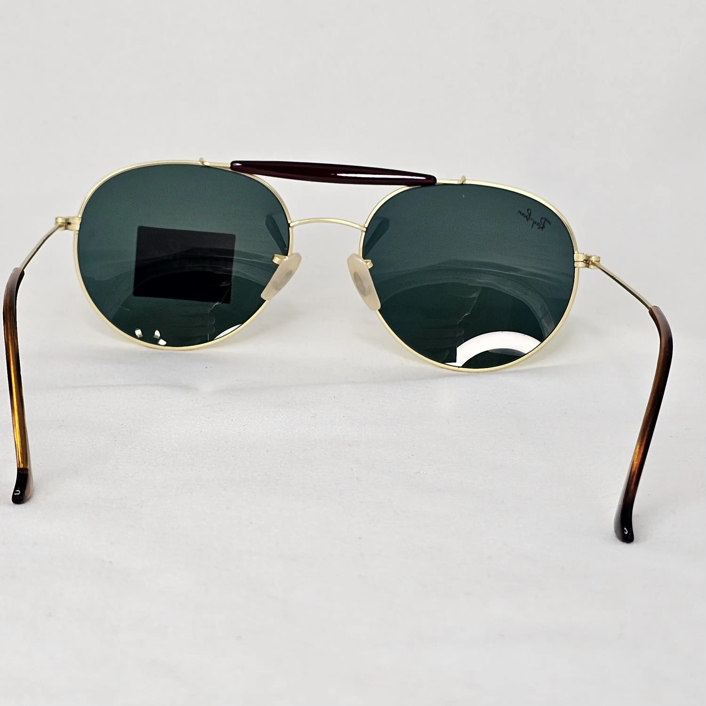 Ray-Ban Round Outdoorsman - Amber Mirror Gold - Image 6